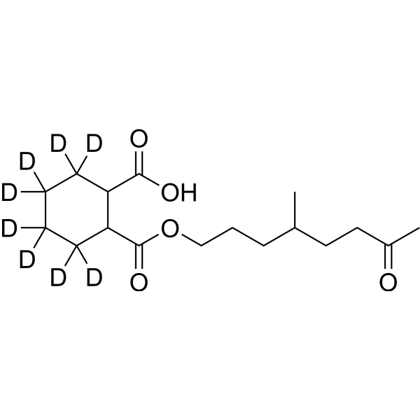 1-(4-Methyl-7-oxooctyl) 1,2-cyclohexanedicarboxylate-d8